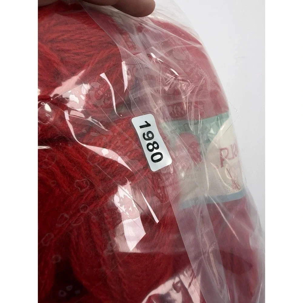 Good Shepherd Tulip Yarn Color 884308 Red  Brazil 100% Acrylic Lot Of 10